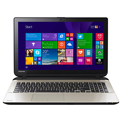 Toshiba Satellite L50t-B-12R Laptop, Intel Core i5, 8GB RAM, 1TB, 15.6  Touch Screen, Silver